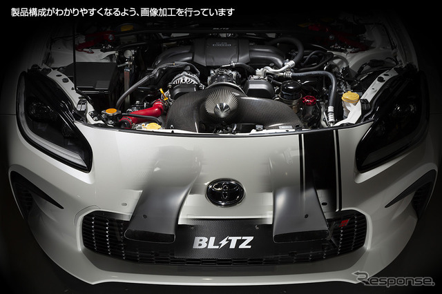 BLITZカーボンインテークシステム［27031］トヨタ・GR86／スバル・BRZ用