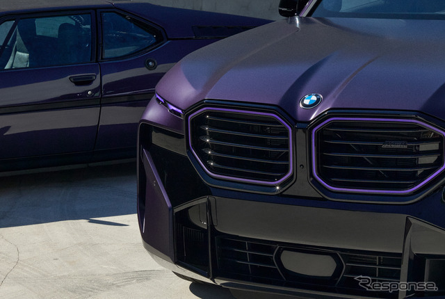 2025 BMW XM by Kith（BMW Individual Frozen Techno Violet メタリック）