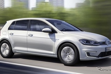 VW ゴルフ のEV、性能強化…最大航続距離は6割増の300kmへ 画像