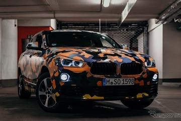 BMWの最小SUVクーペ、X2 …プロトタイプの画像を公開 画像