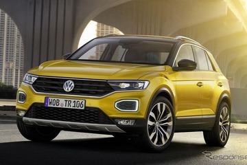 VWの新コンパクトSUV、「T-Roc」発表… ティグアン の下に位置 画像