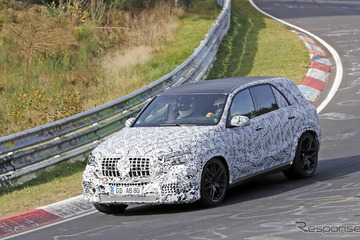 カイエンターボを圧倒...メルセデス AMG GLE63、次期型が初の高速テスト 画像