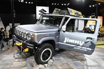 スズキ ジムニーサバイブ 仕様、本格四駆が“極限四駆”に進化…東京オートサロン2019［詳細画像］ 画像