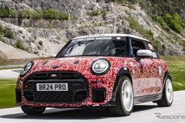 MINI ハッチバック 新型の頂点「JCW」、今秋デビューへ…プロトタイプの写真を公開 画像