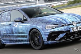 パワーは333馬力に、VW『ゴルフR』 改良新型…実車は6月26日発表予定 画像