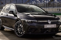 VW ゴルフR 改良新型に「ブラックエディション」を欧州で設定…Rパフォーマンスパッケージ 標準装備