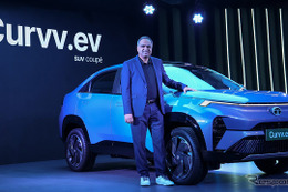 「新風を巻き起こす」インド初のSUVクーペ、航続585kmのタタ『Curvv.ev』発売 画像