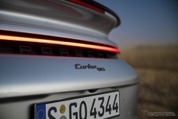 ポルシェ『911ターボ』50周年記念仕様の日本予約を開始、価格は3642万円から 画像