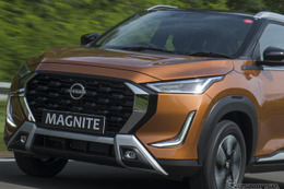 日産の小型SUV『マグナイト』、新デザインで迫力アップ！ 左ハンドル仕様は2025年から 画像