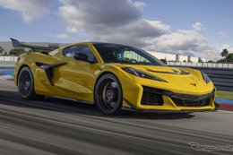 アメリカ史上最強のV8エンジン搭載！コルベット『ZR1』発表、1064馬力で0-96km/h加速わずか2.3秒 画像