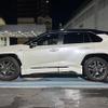 テイン フルスペック車高調 フレックスZ トヨタ・RAV4 PHV装着例（ダウン量：フロント 45mmダウン / リア 40mmダウン）