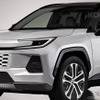 トヨタ RAV4 次期型の予想CG