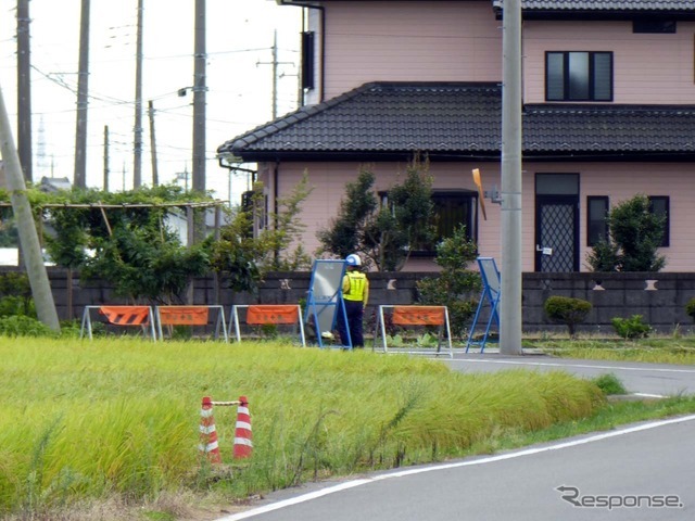 実験期間中の道路はすべて一般車両が入れない状態で進められる