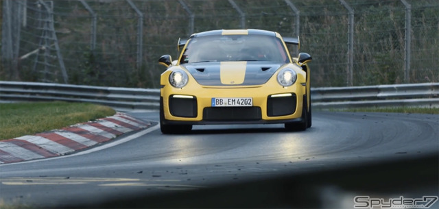 911 GT2 RS ニュル最速動画