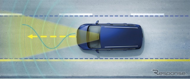 VW ゴルフ トゥーラン TSI コンフォートライン テックエディション2レーンキープアシストシステム“Lane Assist