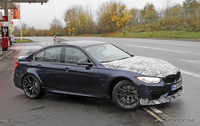 BMW M3 CS スクープ写真