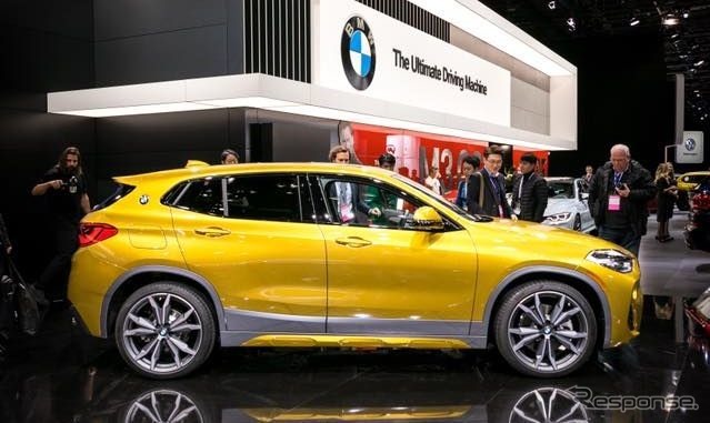 BMW X2のMスポーツX（デトロイトモーターショー2018）