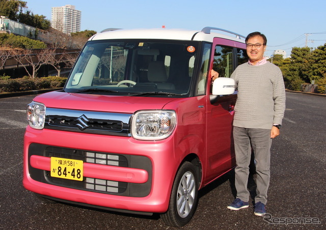 スズキ スペーシア と片岡英明氏