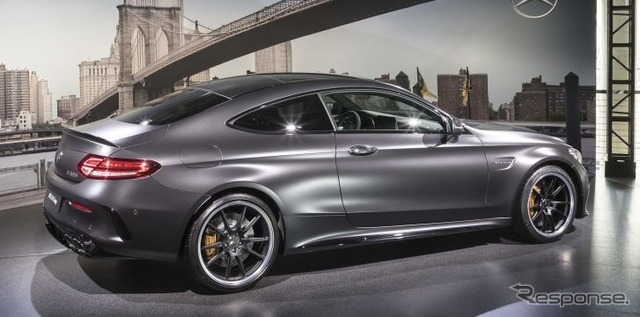 メルセデス AMG C63 クーペ 改良新型（ニューヨークモーターショー2018）