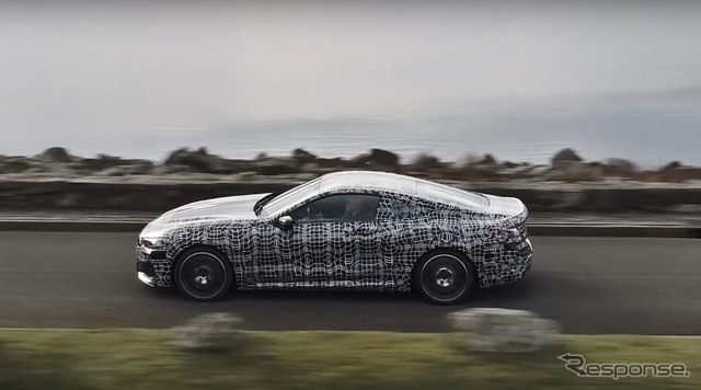 BMW 8シリーズクーペ 新型のティザーイメージ