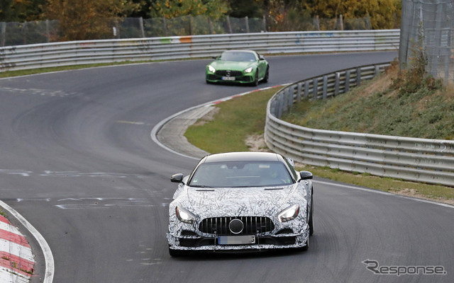 メルセデスAMG GT R CS スクープ写真