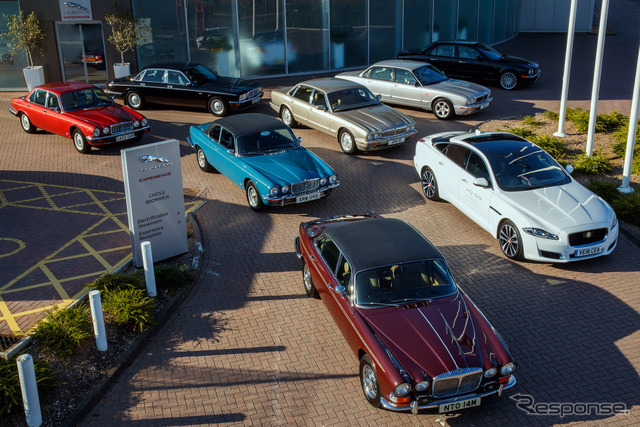 Jaguar XJ Historic Convoy to Paris