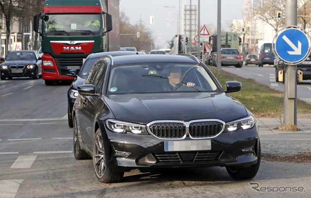 BMW 3シリーズツーリング 次期型スクープ写真