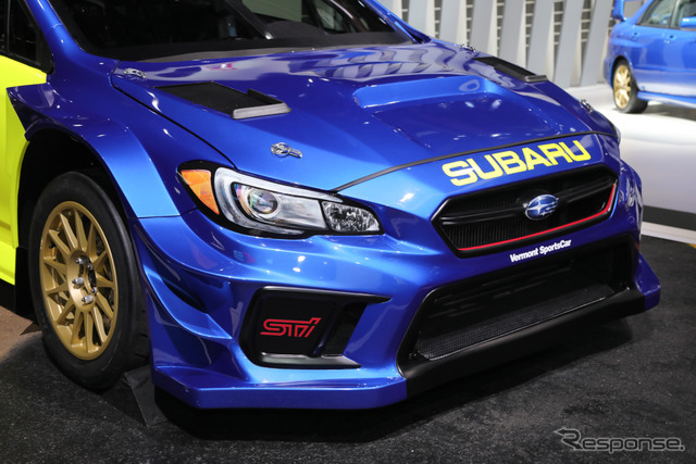 スバル WRX STI 2019年モータースポーツ仕様（デトロイトモーターショー2019）