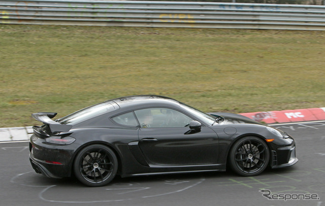 ポルシェ 718 ケイマン GT4 スクープ写真