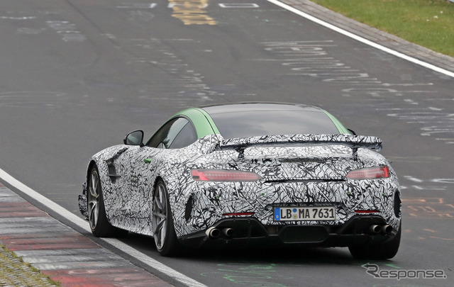 メルセデス AMG GT ブラックシリーズ 市販型（スクープ写真）