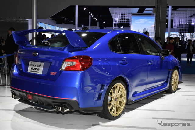 スバル WRX STI EJ20 ファイナルエディション（東京モーターショー2019）