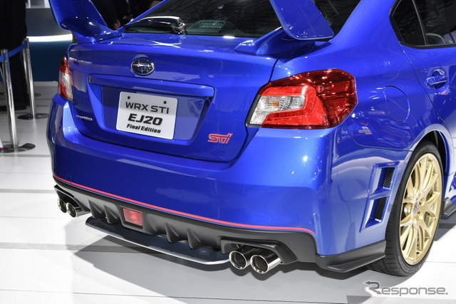 スバル WRX STI EJ20 ファイナルエディション（東京モーターショー2019）