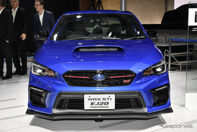 スバル WRX STI EJ20 ファイナルエディション（東京モーターショー2019）