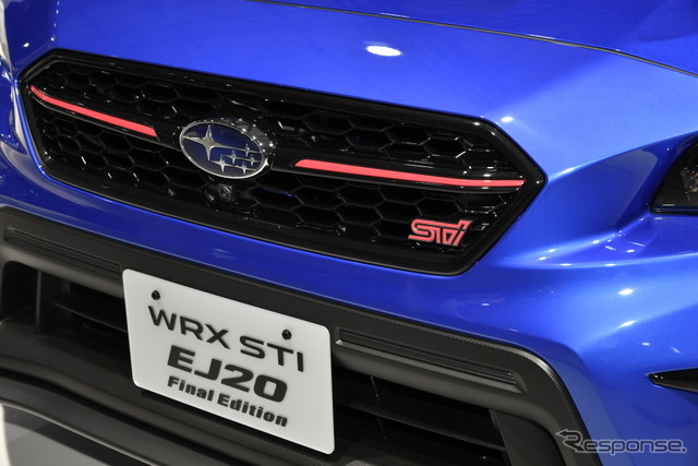 スバル WRX STI EJ20 ファイナルエディション（東京モーターショー2019）