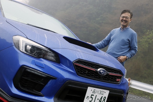 スバルWRX STI EJ20ファイナルエディション と片岡英明