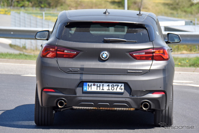 BMW X2 改良新型プロトタイプ（スクープ写真）