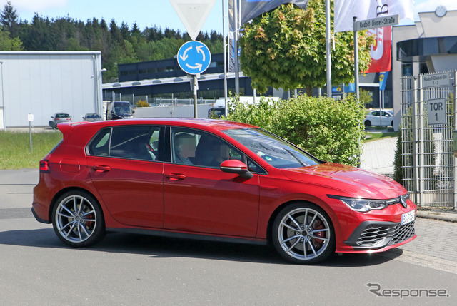 VW ゴルフGTI TCR 市販型プロトタイプ（スクープ写真）