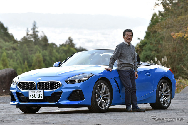 島崎七生人氏とBMW Z4 sDrive20i M Sport