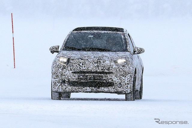 トヨタ アイゴ 次期型プロトタイプ（スクープ写真）