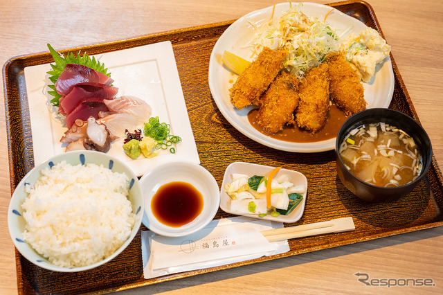 昔の記憶通り美味しく昼食をいただいた