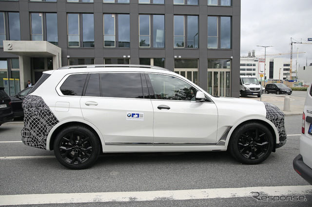 BMW X7 次期型プロトタイプ（スクープ写真）