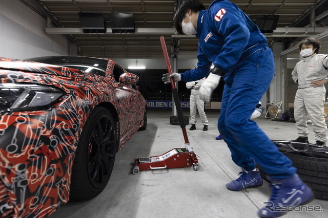 ホンダ・シビック・タイプR 新型のプロトタイプ