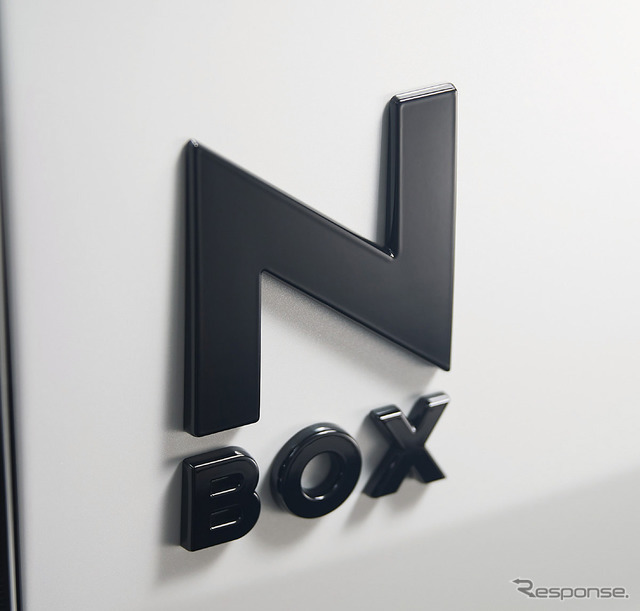 ホンダ N-BOXカスタム STYLE＋ BLACK専用塗装エンブレム（ホンダ N-BOX）