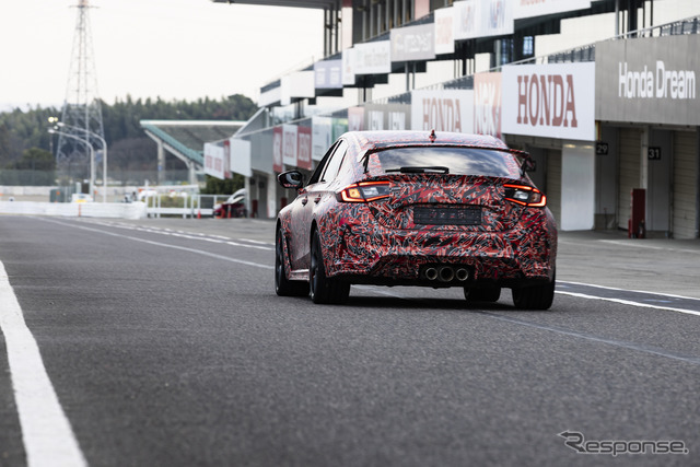 ホンダ・シビック・タイプRプロトタイプ（開発中）