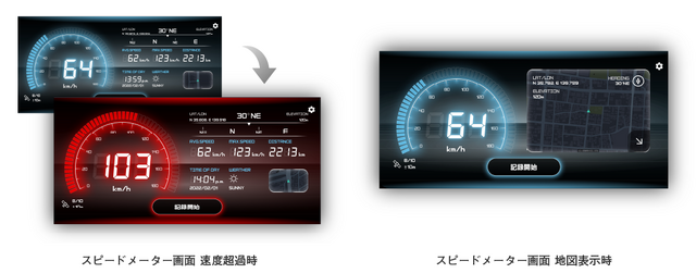 スピードメーターアプリ『SPEED METER by NAVITIME』