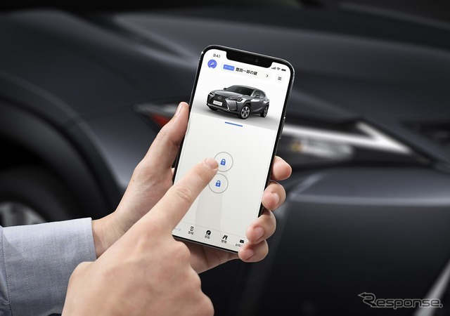 レクサス UX デジタルキー