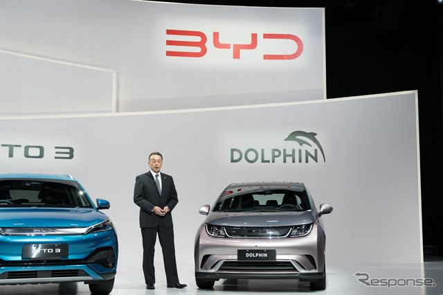 BYD、日本の乗用EV市場に参入