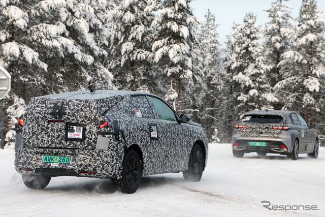 プジョー 3008 次期型プロトタイプ（スクープ写真）