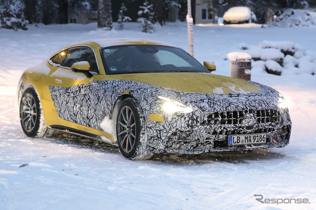 メルセデス AMG GT 次期型プロトタイプ（スクープ写真）