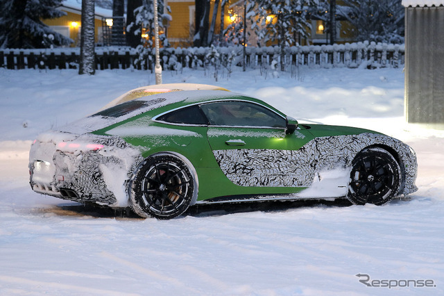 メルセデス AMG GT 次期型プロトタイプ（スクープ写真）